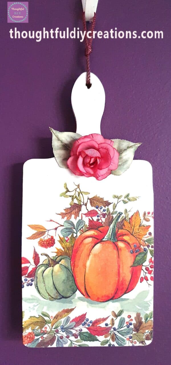 Autumn Chopping Board.