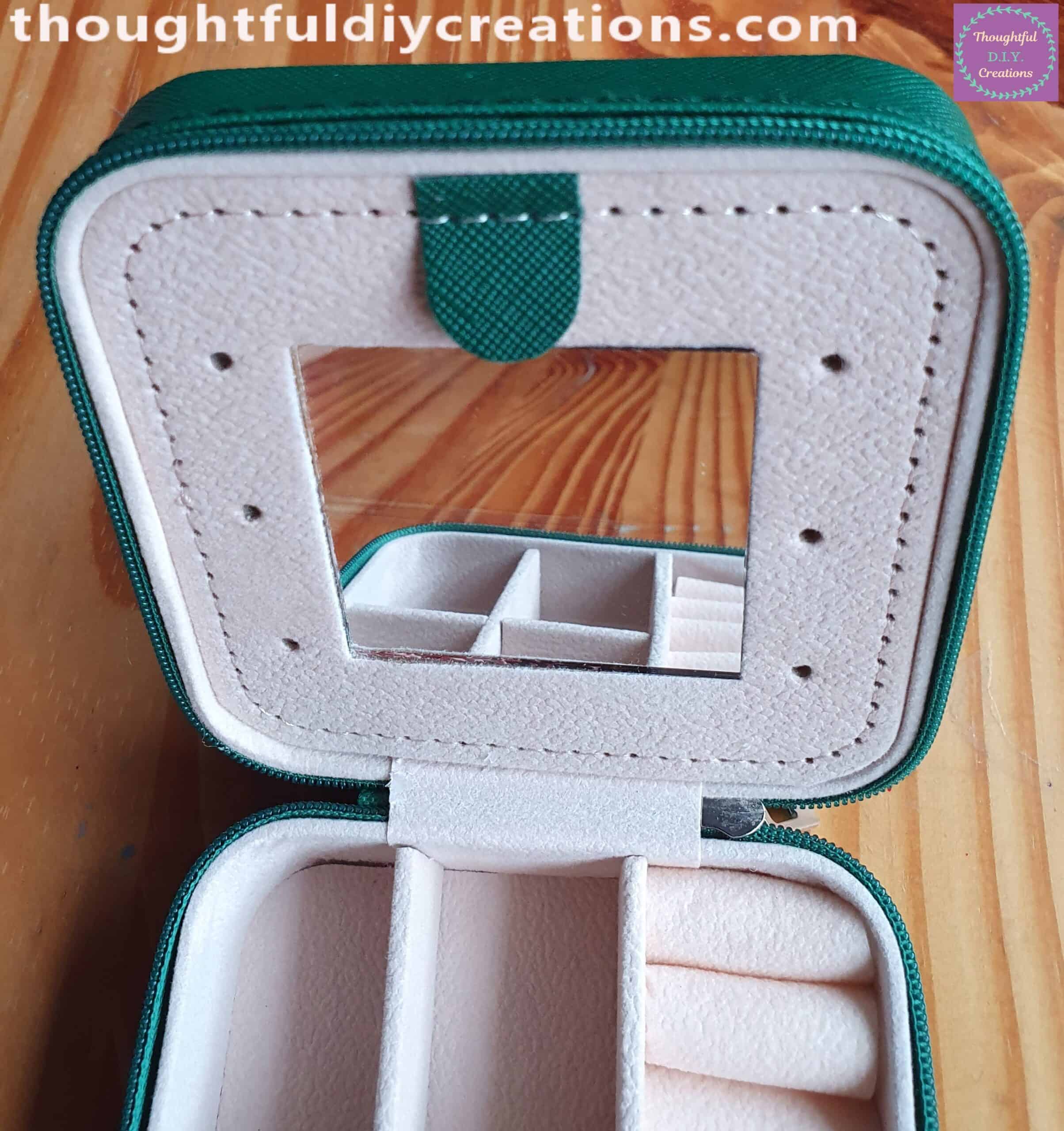 Earring Holder and Mirror