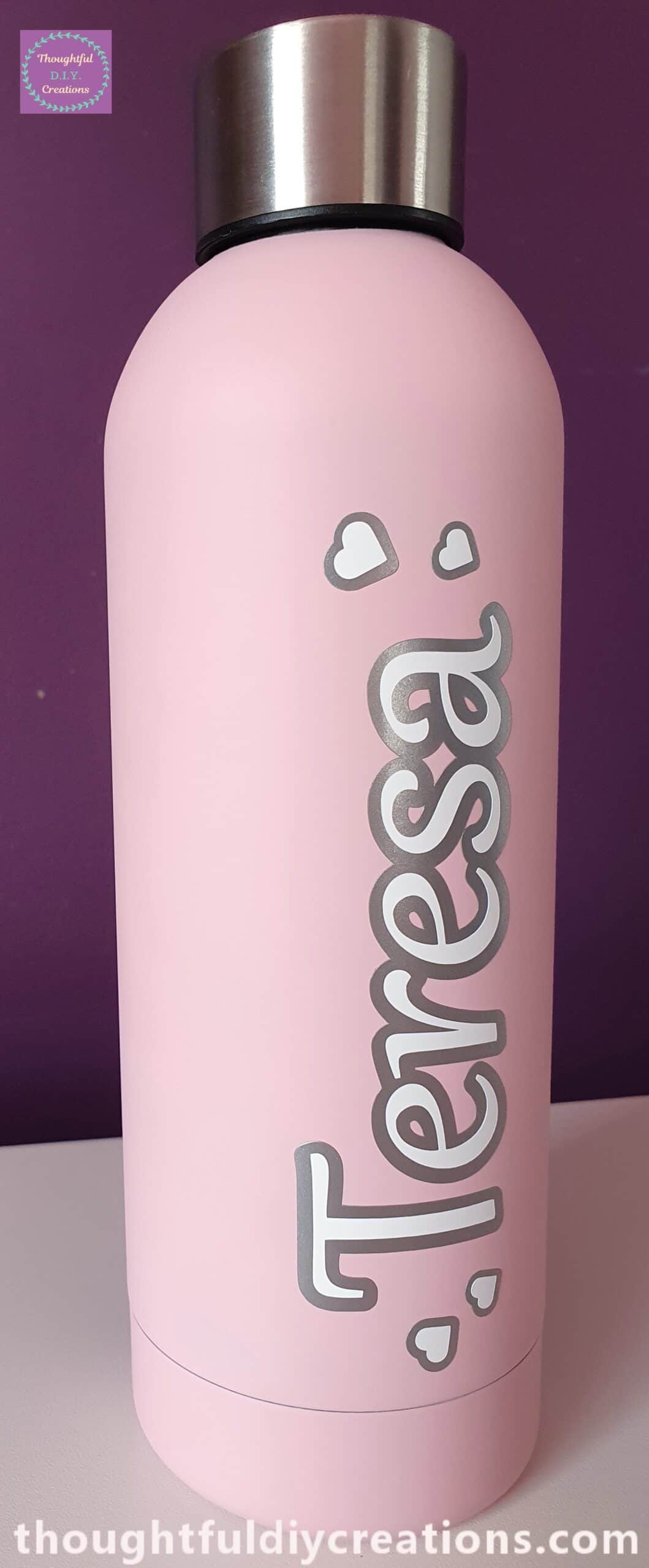 Pink Water Bottle