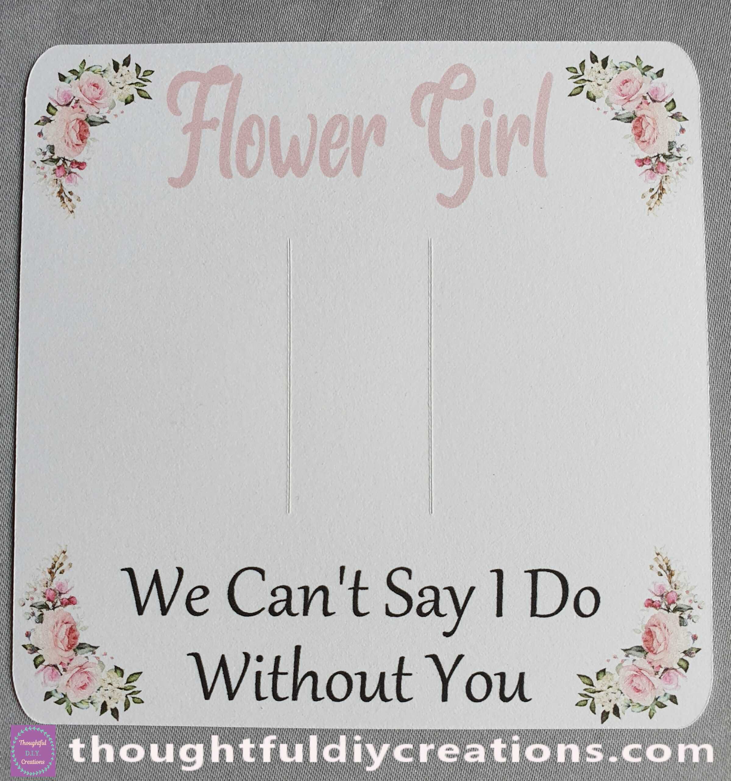 Flower Girl Clip Holder