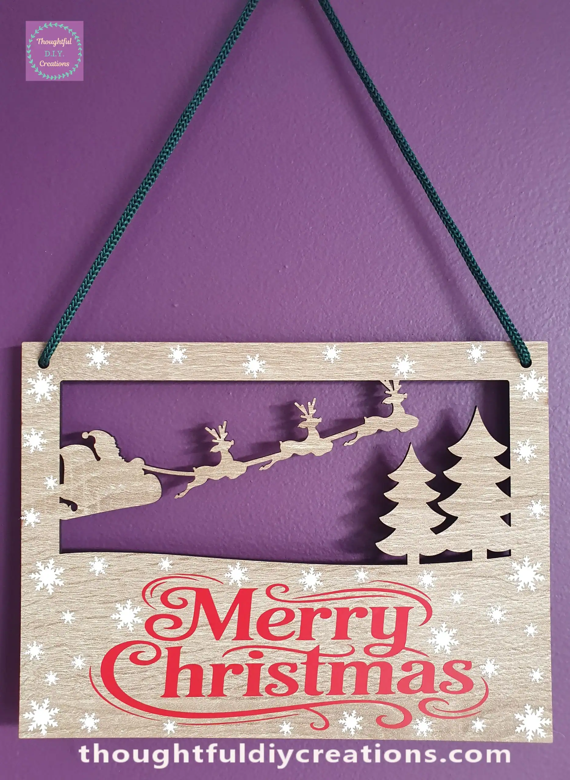 Merry Christmas Sign