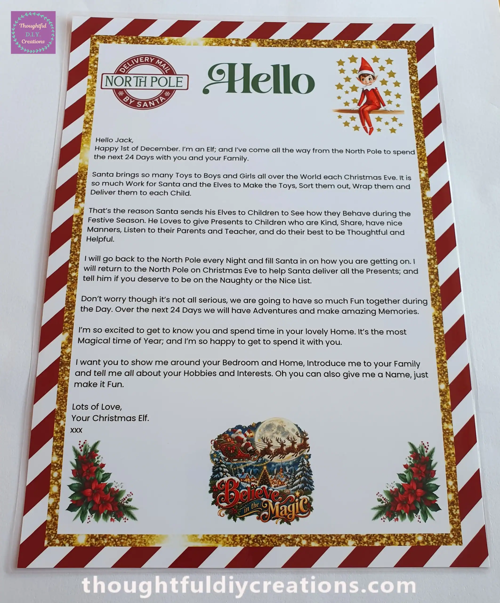 Elf Letter