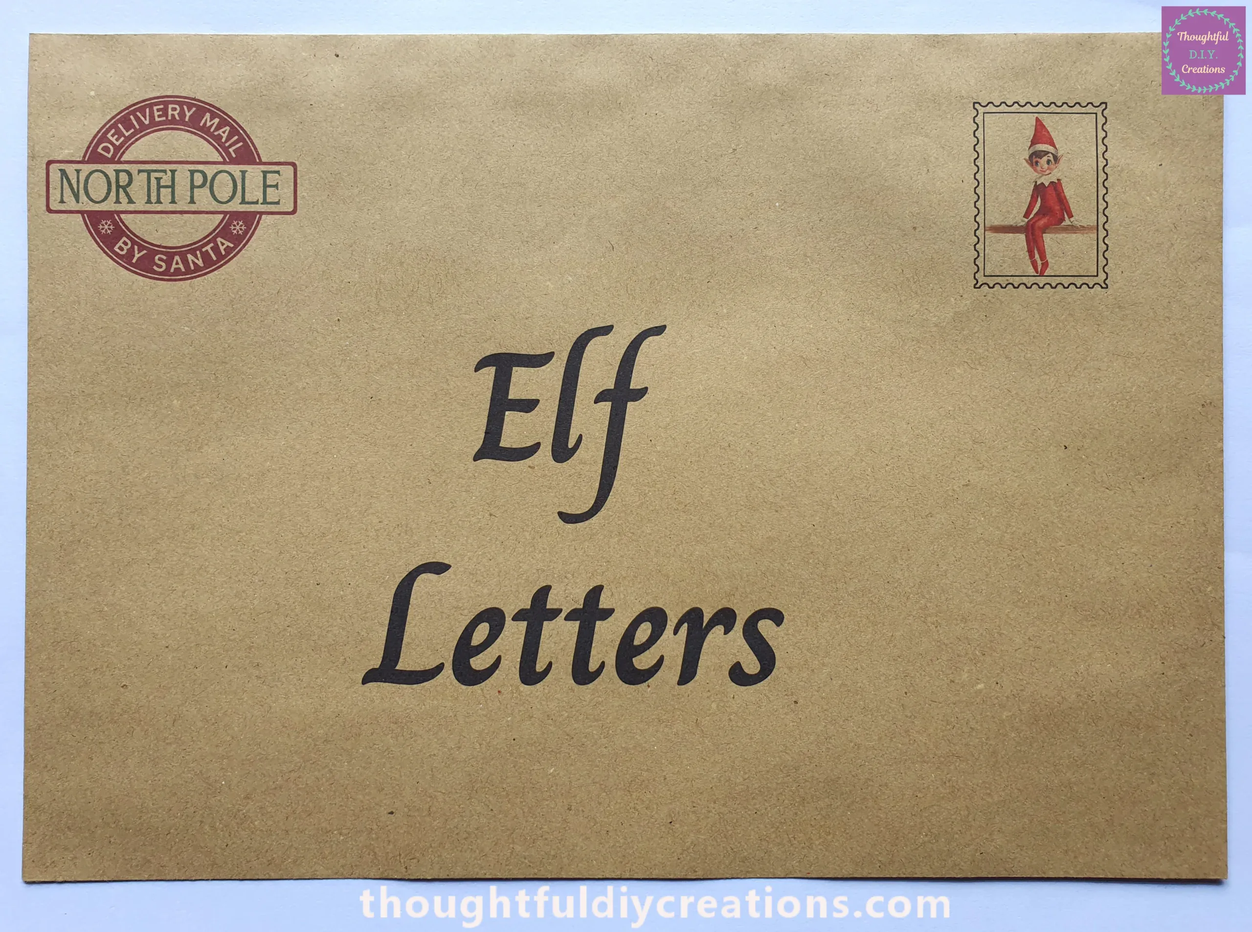 Elf Letters Envelope