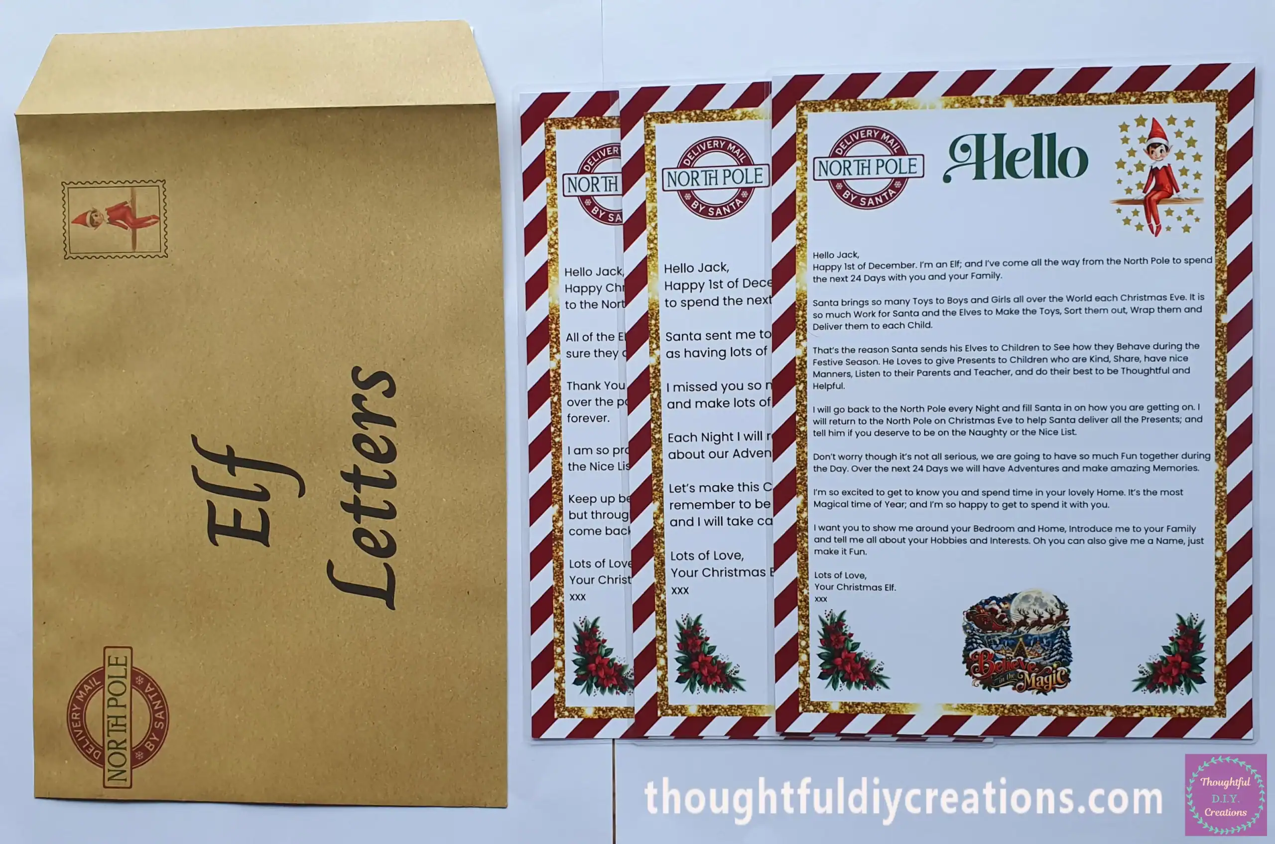 Elf Letter Gift